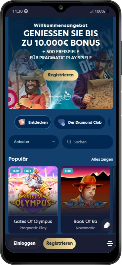 Lucky Dreams Casino App für Android im deutschen Playmarket