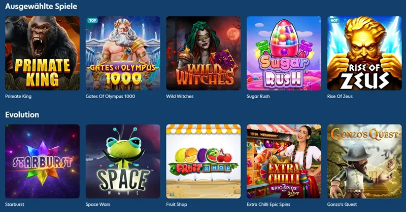 Lucky Dreams Casino Spiele für echtes Geld